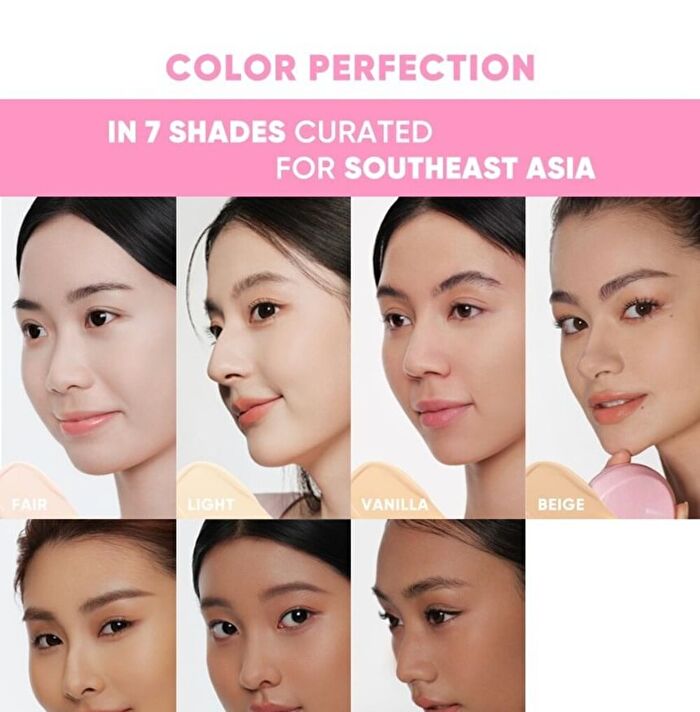 Fresh Matte Cushion - 7 Colors - #02 Vanilla - 12.5g