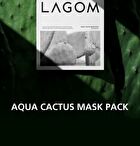 Lagom Aqua Cactus Mask Pack Set - 27ml x 5 sheets