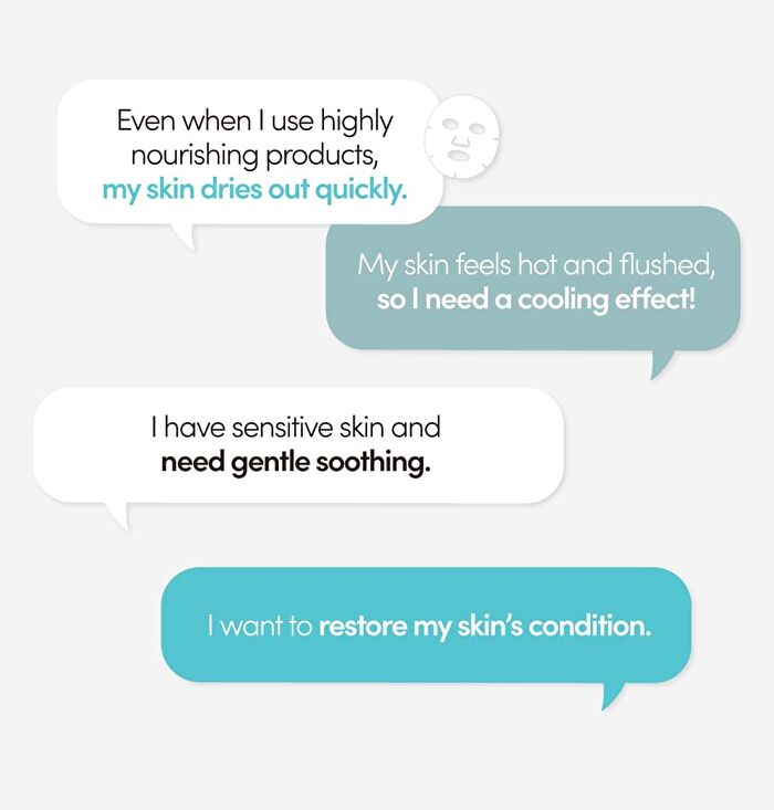 Lagom Aqua Cactus Mask Pack Set - 27ml x 5 sheets