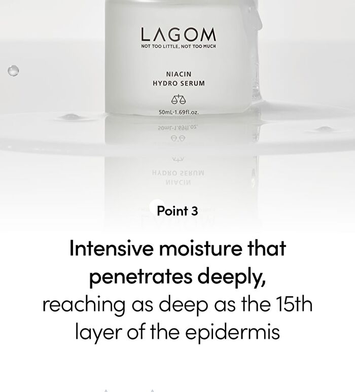 Lagom Niacin Hydro Serum Mini - 10ml
