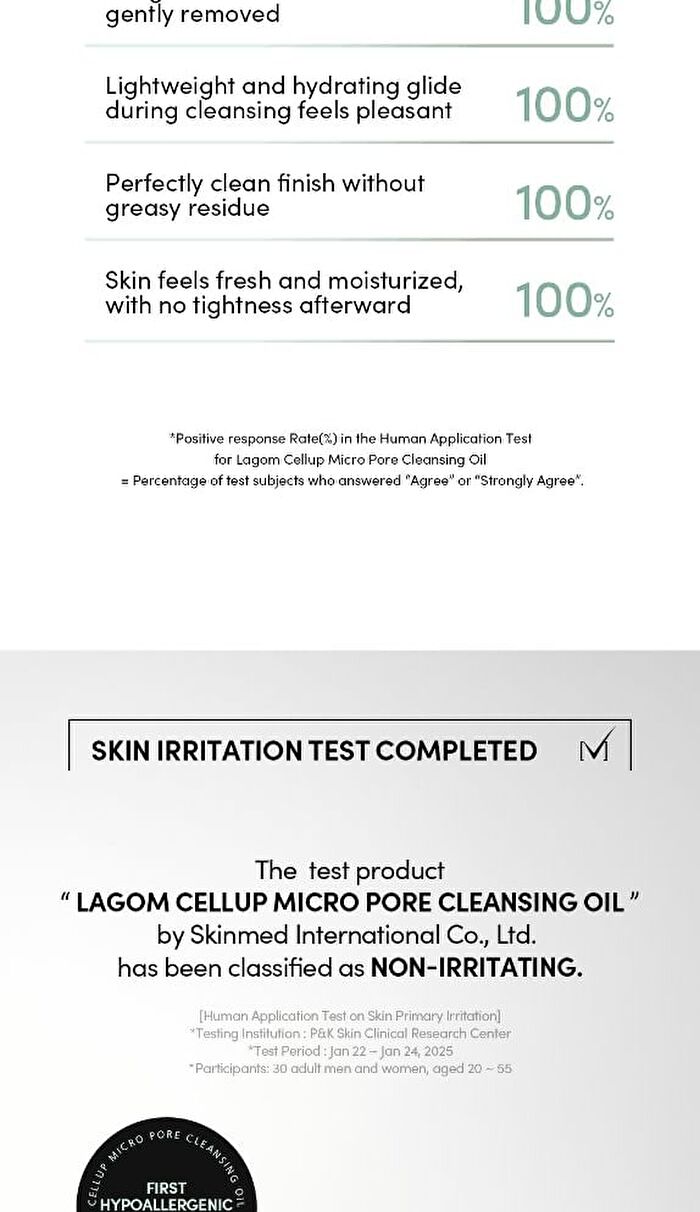 Lagom Cellup Micro Pore Cleansing Oil Mini - 23ml