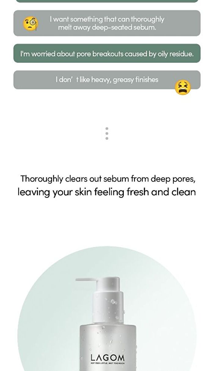Lagom Cellup Micro Pore Cleansing Oil Mini - 23ml