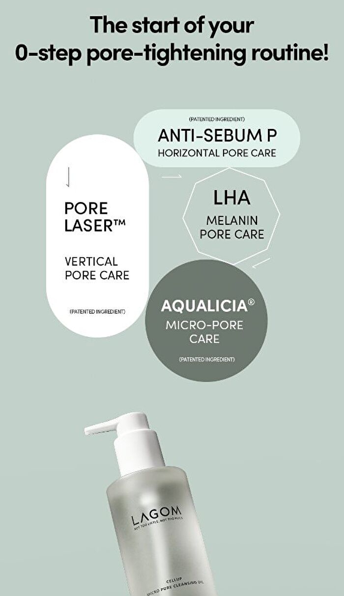 Lagom Cellup Micro Pore Cleansing Oil - 200ml