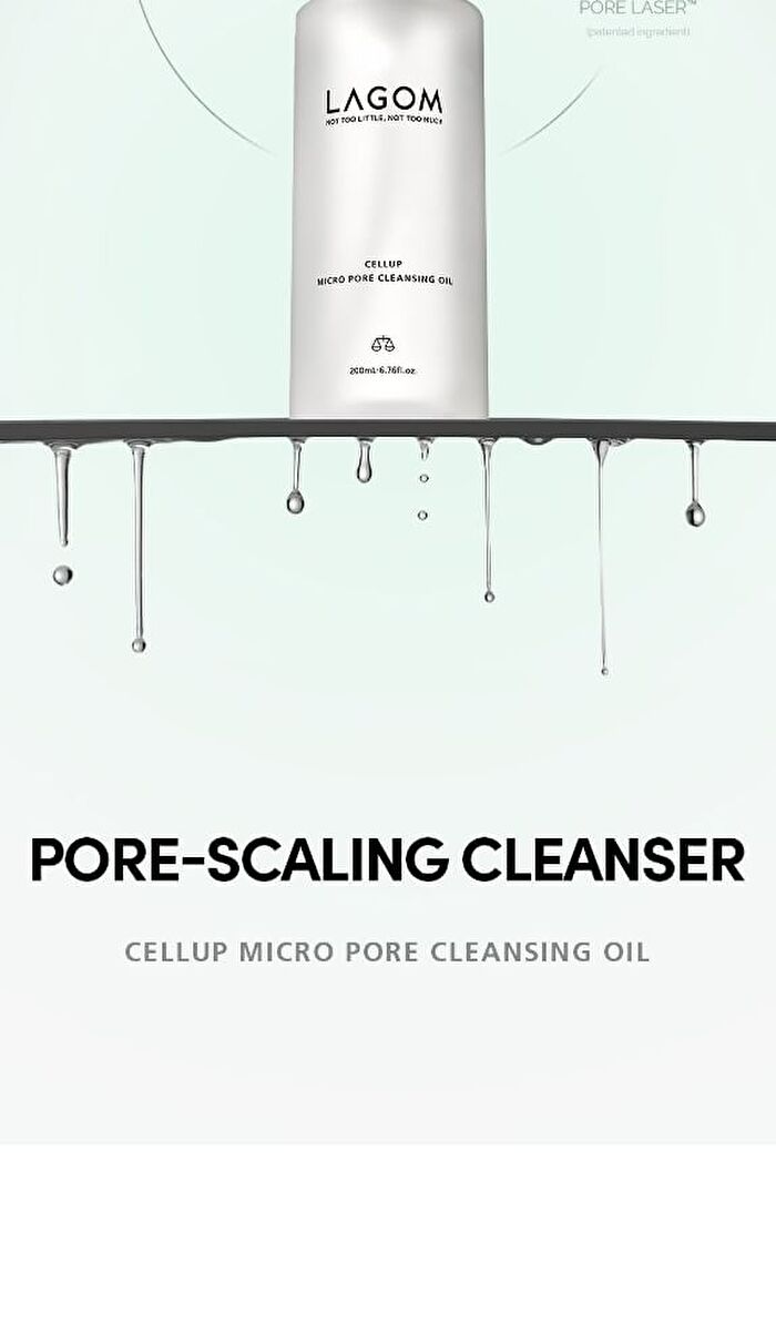 Lagom Cellup Micro Pore Cleansing Oil - 200ml