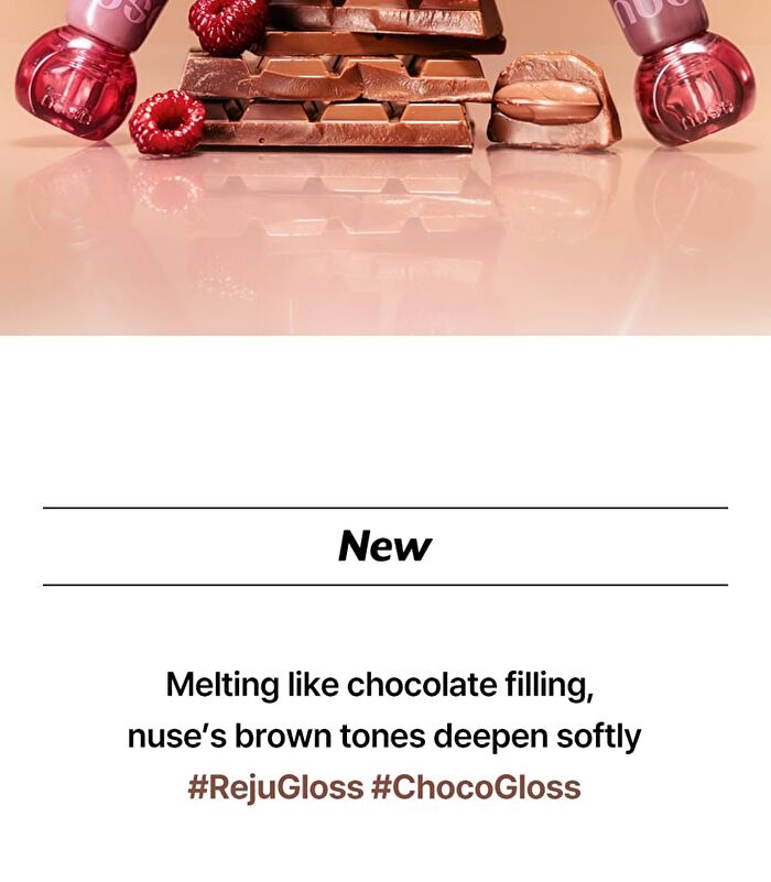 Reju Lip Gloss - 10 Colors - #01 Oolong Peach