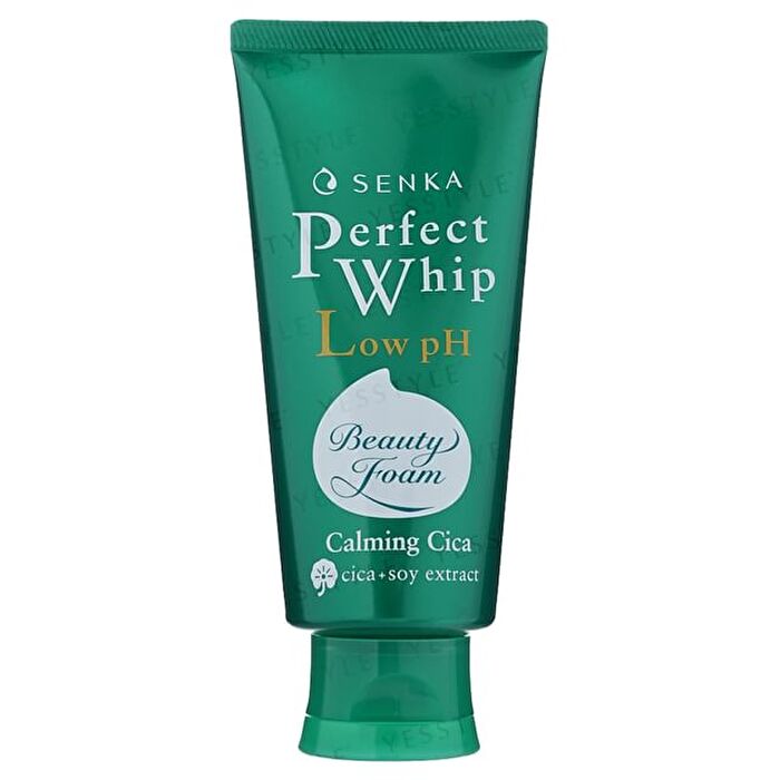 Senka Perfect Whip Low Ph Calming Cica Facial Foam - 100g