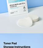 SKIN627 Hyaluron With Cica Toner Pad - 10 pads