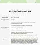 SKIN627 AHA PHA With Tea Tree Toner Pad - 10 pads