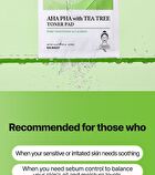 SKIN627 AHA PHA With Tea Tree Toner Pad - 10 pads