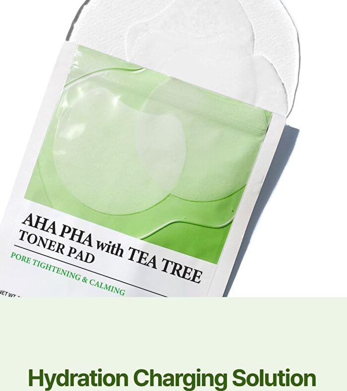 SKIN627 AHA PHA With Tea Tree Toner Pad - 10 pads