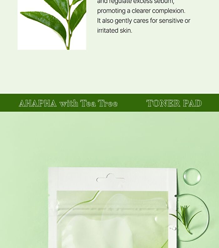 SKIN627 AHA PHA With Tea Tree Toner Pad - 10 pads