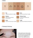Jung Saem Mool Artist Concealer Palette - 2 Types - Blend