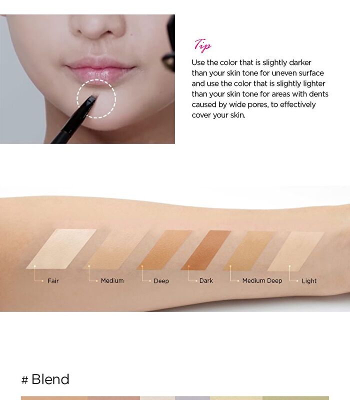 Jung Saem Mool Artist Concealer Palette - 2 Types - Blend