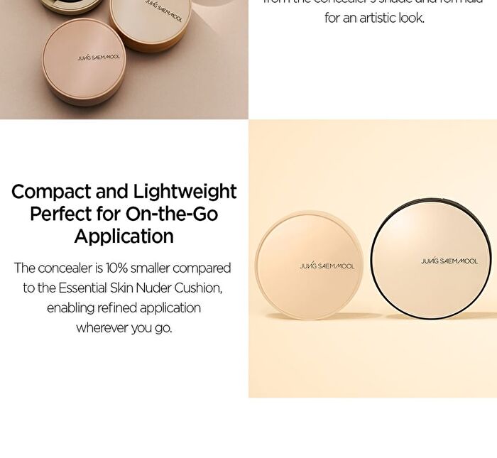 Jung Saem Mool Skin Nuder Cushion Concealer - 5 Colors - Medium