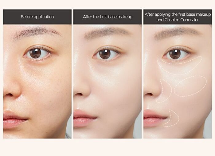 Jung Saem Mool Skin Nuder Cushion Concealer - 5 Colors - Medium