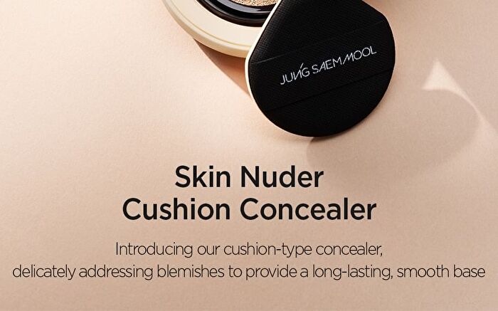 Jung Saem Mool Skin Nuder Cushion Concealer - 5 Colors - Medium Deep