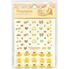 Sanrio Pompompurin Nail Art Sticker - 1 set