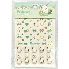 Sanrio Pochacco Nail Art Sticker - 1 set