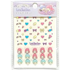 Santan Sanrio Little Twin Stars Nail Art Sticker - 1 set