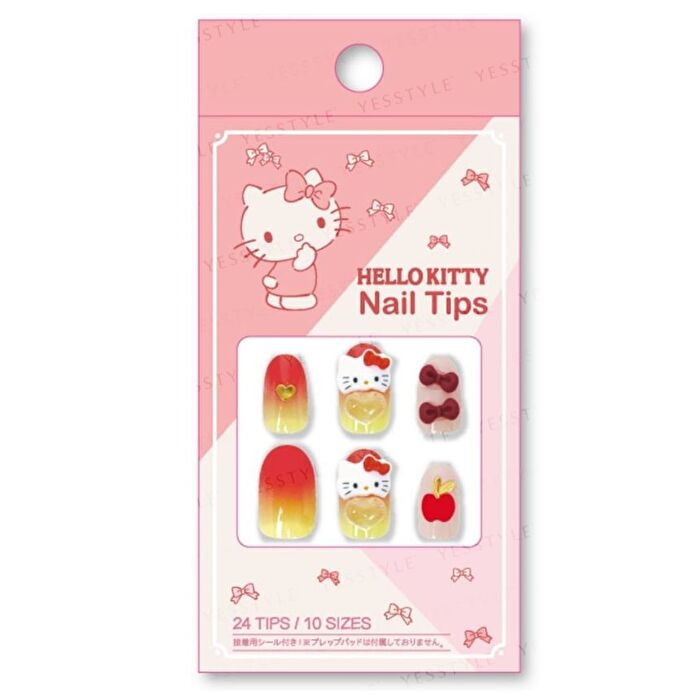Sanrio Hello Kitty Nail Tips - 1 set