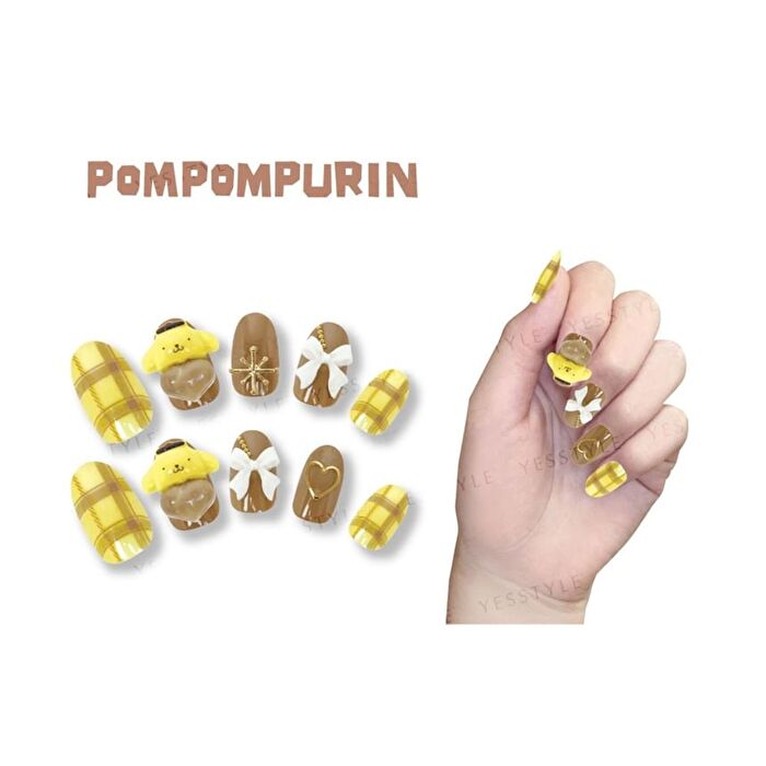 Sanrio Pompompurin Nail Tips - 1 set