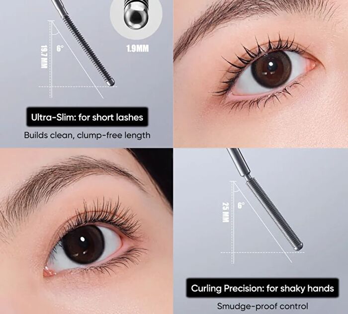 [Dual-Wing] Serum Mascara - 2 Colors - #02 Brown - 3g