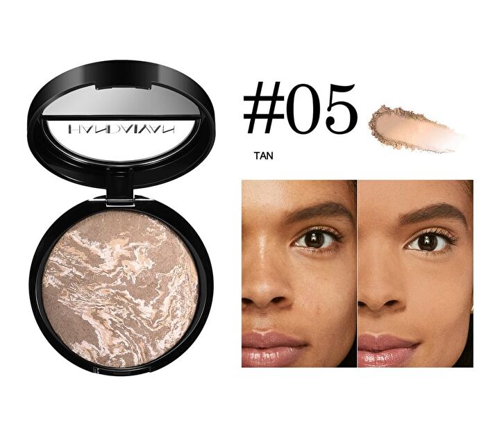 Glow Fusion Duo Concealer Pressed Powder - 7 Shades - 04# Medium Beige - 15g