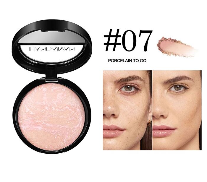 Glow Fusion Duo Concealer Pressed Powder - 7 Shades - 04# Medium Beige - 15g