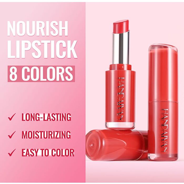 Nourish Creamy Lipstick - 8 Colors - 08# Rum Raisin - 3.2g