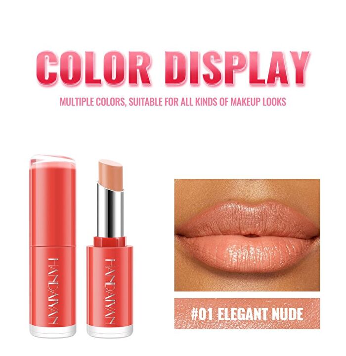Nourish Creamy Lipstick - 8 Colors - 08# Rum Raisin - 3.2g