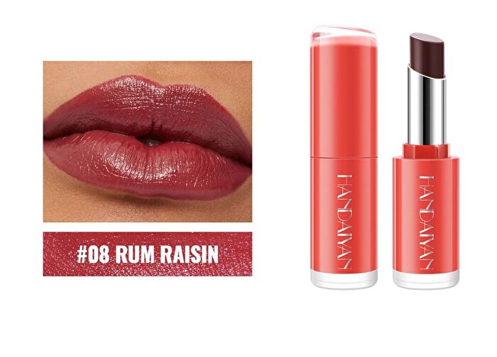 Nourish Creamy Lipstick - 8 Colors - 08# Rum Raisin - 3.2g