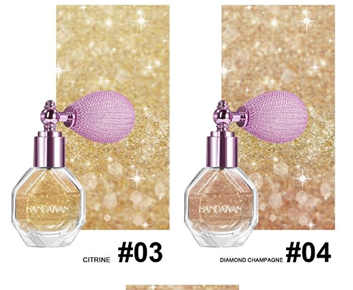 Glitter Highlight Body Mist - 5 Colors - 01# Monnstone - 4.6g
