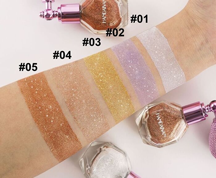 Glitter Highlight Body Mist - 5 Colors - 01# Monnstone - 4.6g