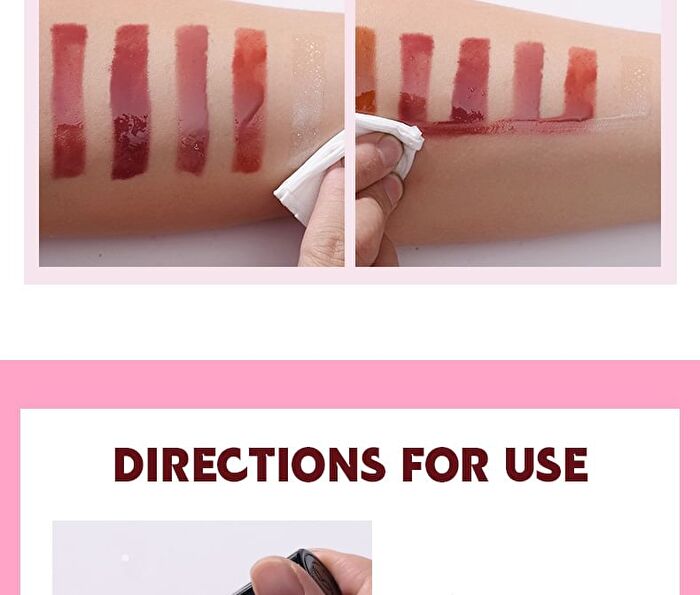 Beauty Glazed Watery Mirror Lip Gloss - 6 Colors - 04# - 3.7g