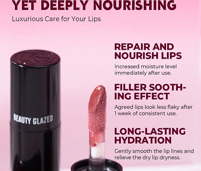 Beauty Glazed Watery Mirror Lip Gloss - 6 Colors - 06# - 3.7g