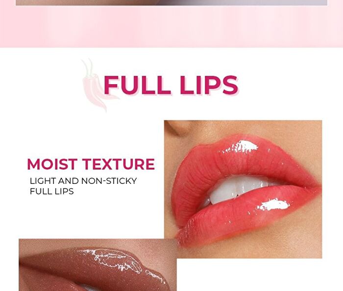 Beauty Glazed Spicy Rich Moisturizing Lip Gloss - 8 Colors - 105# Ash Pink - 4.6g