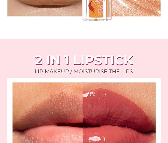 Beauty Glazed Spicy Rich Moisturizing Lip Gloss - 8 Colors - 106# Rose - 4.6g