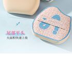 Amortals Fishtail Foundation Brush & Powder Puff Set - Set of 2