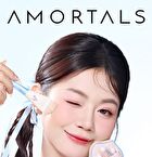 Amortals Fishtail Foundation Brush & Powder Puff Set - Set of 2
