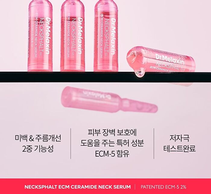 Necksphalt ECM Ceramide Neck Serum - 2025 Version - 1.5ml x 10 pcs