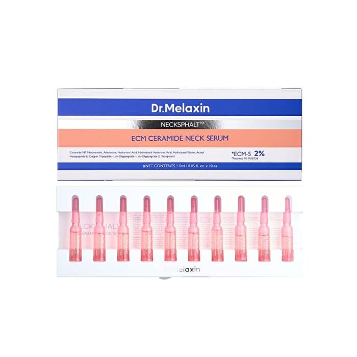 Necksphalt ECM Ceramide Neck Serum - 2025 Version - 1.5ml x 10 pcs
