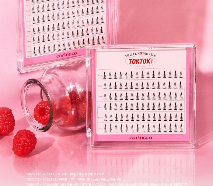 Toktok-Hara No Glue Eyelash - 10 Types - #10 Hush