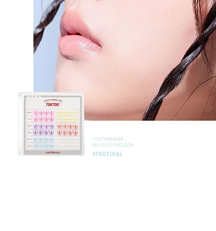 Toktok-Hara No Glue Eyelash - 10 Types - #10 Hush