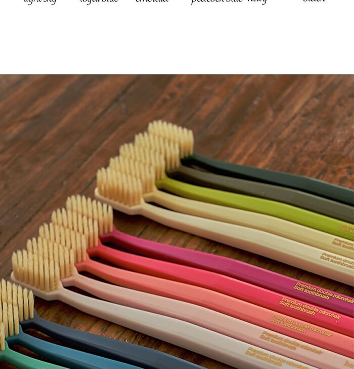 Premium Toothbrush Set - 21 pcs