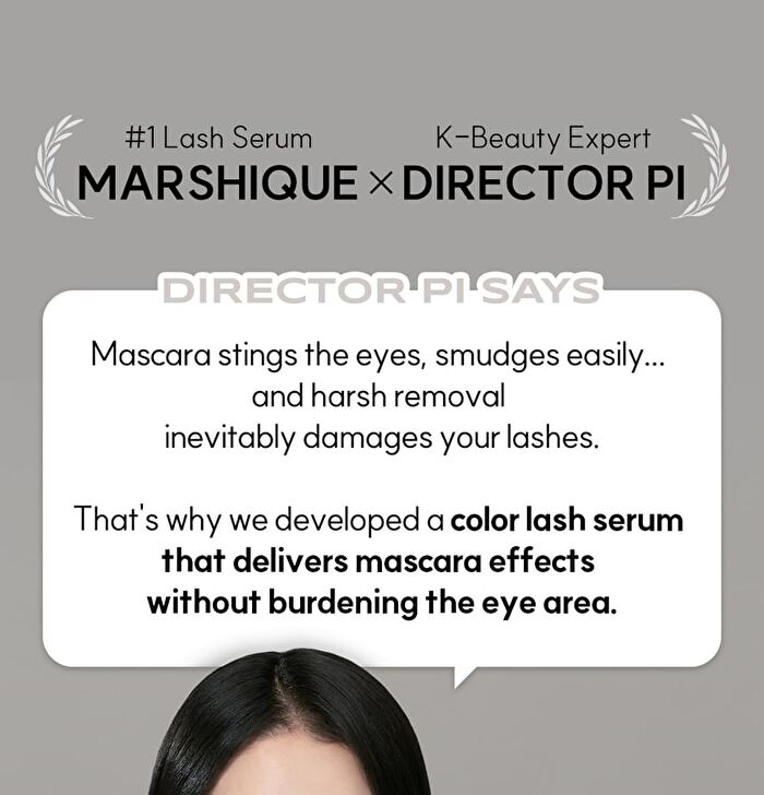 Marshique Enriched Lash Serum Intense - 3 Colors - #03 Ash
