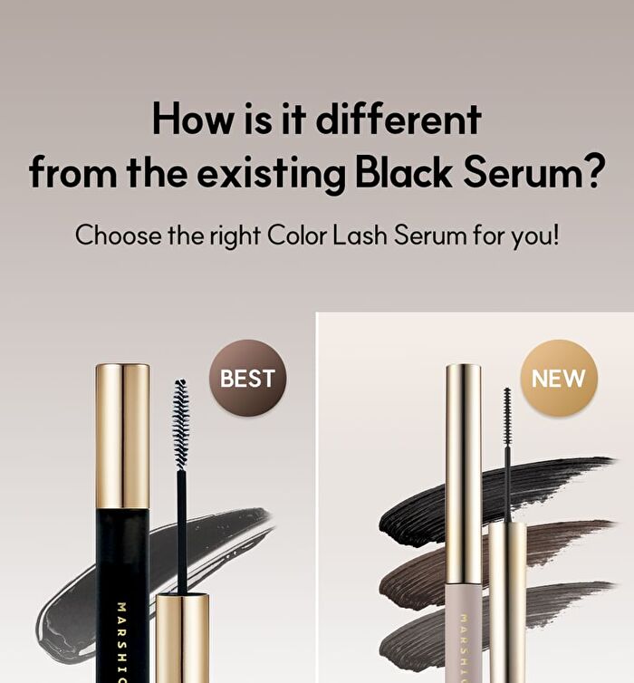 Marshique Enriched Lash Serum Intense - 3 Colors - #03 Ash