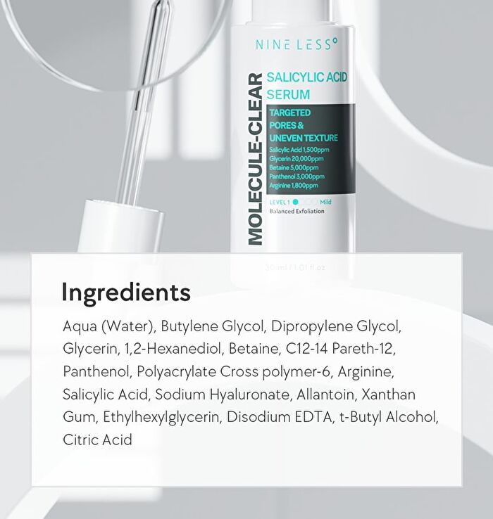 Nineless Molecule-Clear Salicylic Acid Serum - 30ml