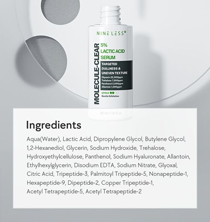 Molecule-Clear 5% Lactic Acid Serum - 30ml