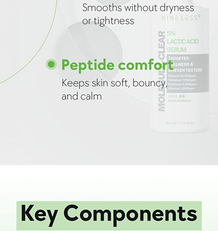 Molecule-Clear 5% Lactic Acid Serum - 30ml