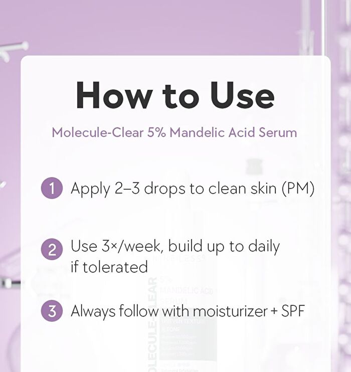 Nineless Molecule-Clear 5% Mandelic Acid Serum - 30ml